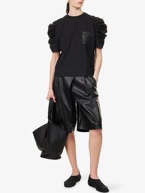 Max Mara Mantide Ruched Sleeve Tee size S